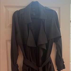 Forever 21 Black Trench Coat